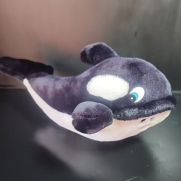 Free Willy 2 plush Orca Killer Whale Creations by Dakin 1995 Warner Bro's 16 in - Picture 1 of 11